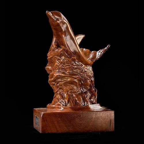 Handcrafted wooden dolphin - handcrafted,