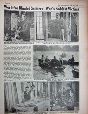 Original Old Antique Print