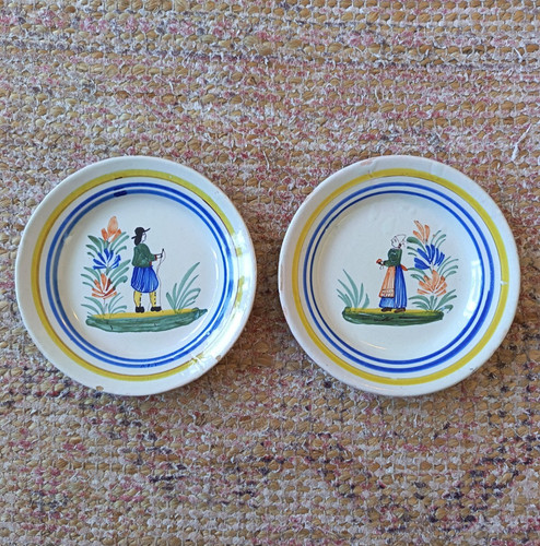 Henriot quimper breton figures - henriot,
