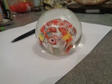 Mount royal M R M paperweight, 2 1/2" high