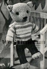 Vintage Toy Knitting Pattern