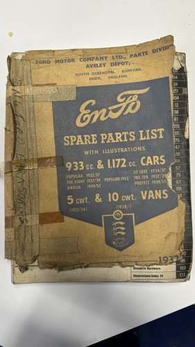 Enfo spare parts - parts, list