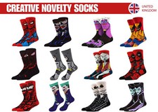 Movie / TV / Cartoon / Art Character Socks... Many Designs To Choose From