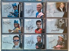 THUNDERBIRDS 50 YEARS - 9 AUTOGRAPH CARDS - UNSTOPPABLE CARDS  2015