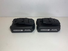 2x Bauker 18v Li-ion 2.0Ah