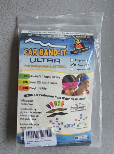 Pink medium ear band ultra - ear,