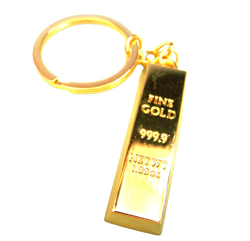 Realistic solid gold ingot - solid,