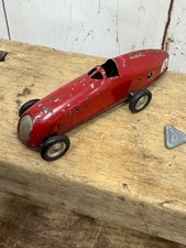 Vintage Triang Minic Wind Up Racing Car In Full Working Order