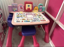 VTech Touch Learn Activity Desk Smart Writing Pad Learning Table