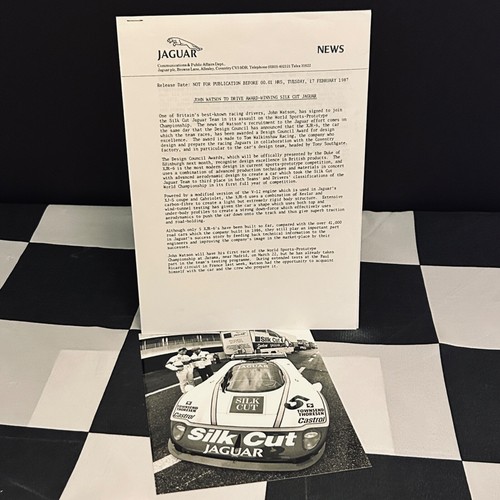 Silk cut jaguar - cut, xjr-8