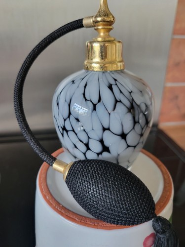 Black grey crackle glass - crackle,