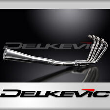 SUZUKI GS850G 82-86 FULL 4-1 STAINLESS STEEL EXHAUST CLASSIC MEGAPHONE SILENCER 