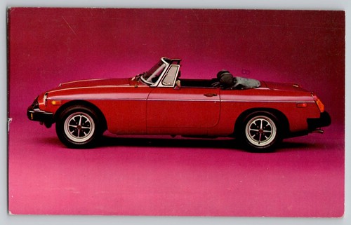 1970s red mgb convertible - 1970s,