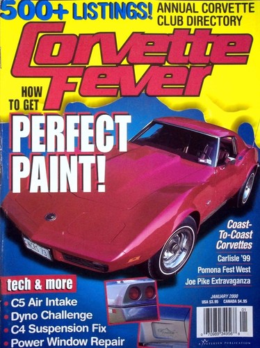 Perfect paint corvette - perfect,
