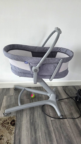 Chicco grey oval moses - grey,