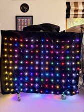 ultimax DJ Stand with Tri DJ Skirt Matric Cloth