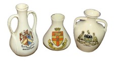 Vintage Crested Ware Trio