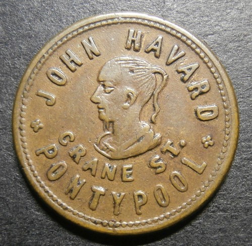 Farthing token john havard - john,