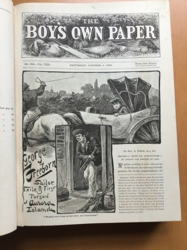 The boys own annual - 1890, to
