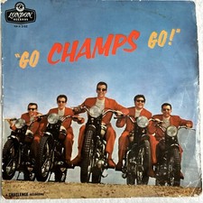 The Champs Go Champs Go! First Pressing UK 1959 London LP HA-H2152 Flipback Rear