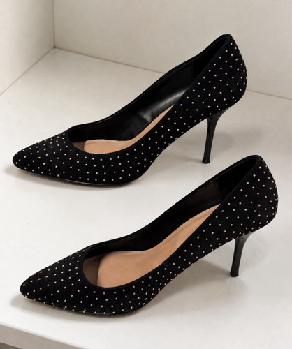 Dune women black suede - black,