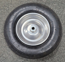 CLEARANCE Wheel Tyre 4.80/4.00-8  4 Ply Metal Rim 16mm Bearings -Needs InnerTube