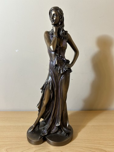 Art deco style bronze figurine - art,