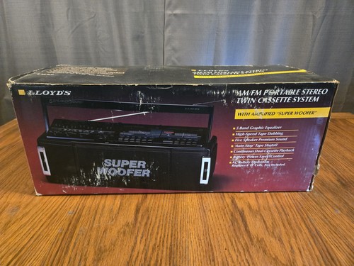 Vintage lloyd fm portable - vintage, am/fm