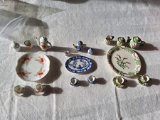 Minature Dolls House Tea Sets X 3