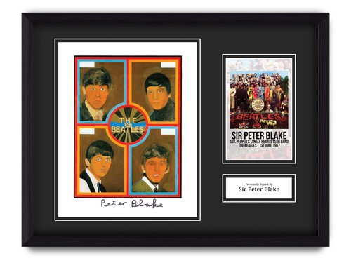 Sir peter blake hand signed - sir,
