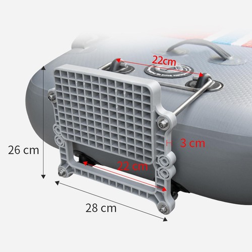 Boat motor mount - boat,