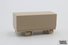 Herpa flatbed/curtain-side body sand beige undecorated from 747202 1:87 /H25979
