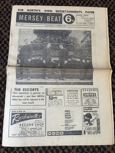 Mersey beat newspaper - beat,