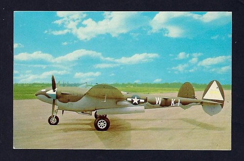Aviation postcard lockheed - aviation,