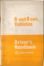 Morris Minor 6 & 8 cwt van