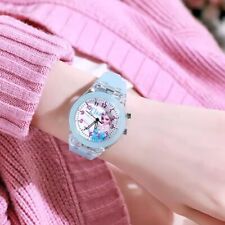 💙For Frozen Wrist Watch Kids Elsa & Anna Children Party Gift Watch LED Light 