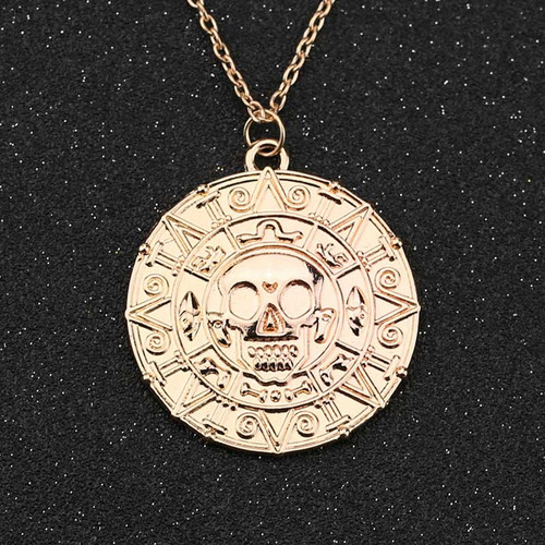 Pirate pendant necklace - necklace,