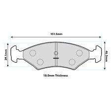 Ferodo DS2500 Front Brake Pads