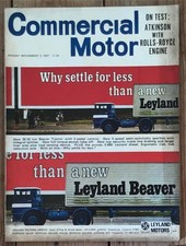 COMMERCIAL MOTOR MAGAZINE 3 Nov 1967 ATKINSON/DYSON 30 TON ARTIC TESTED