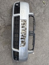 Genuine AUDI A4 B6 Cabriolet 2004 - Complete Front Bumper - Silver - 8H0807437