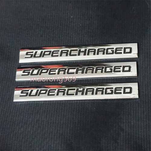 Silver supercharged chrome - supercharged,