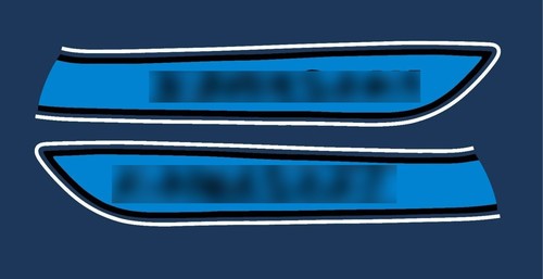 Fuel tank decal set - tank,