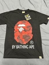 A Bathing Ape Bape T-Shirt Red