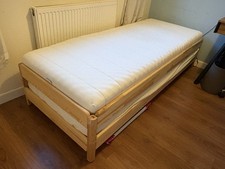 IKEA Utaker Pine Stacking Bed with Mattresses