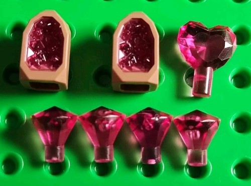 Lego geode rock crystal - lego,
