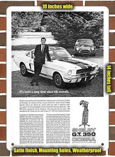 Metal Sign - 1966 Shelby GT