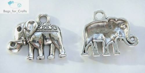 Tibetan silver elephant - silver,