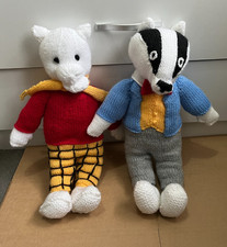 Hand Knitted Rupert Bear