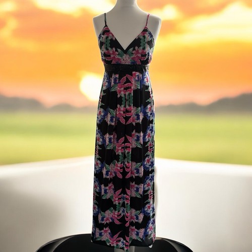 Y2k jane norman black - jane, floral