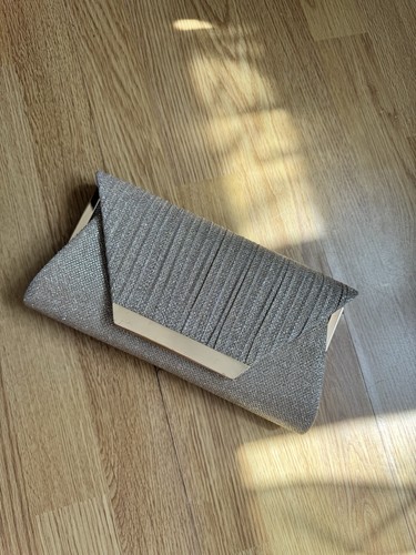 Rose gold clutch bag - clutch,